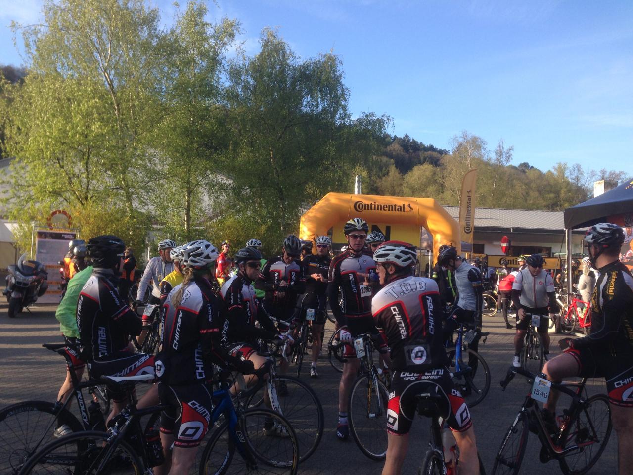 Participation du groupe 1 à la Philippe Gilbert 2017 (costauds!! )