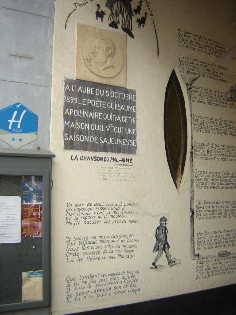 Passage d'Apollinaire à Stavelot