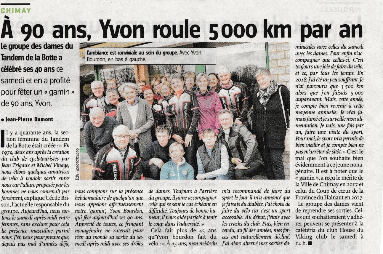Article paru dans l'avenir 